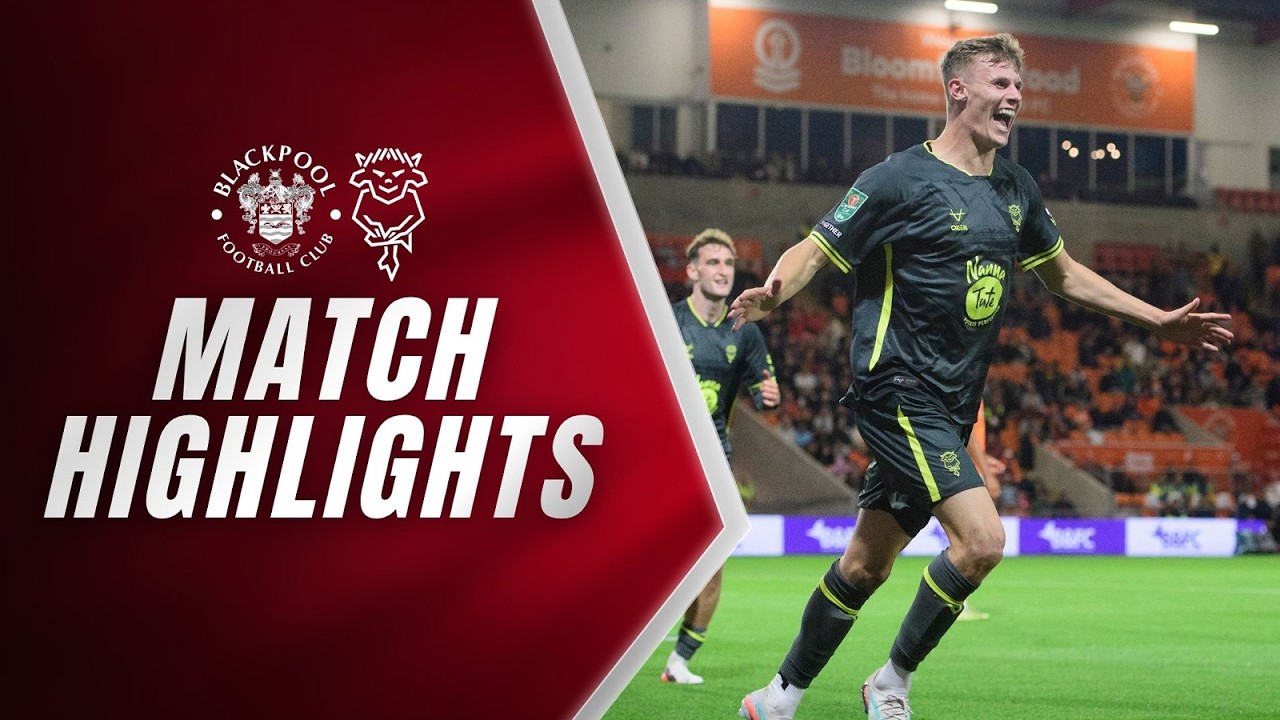 Blackpool vs Lincoln City ภาพวิดีโอไฮไลท์ฟุตบอล