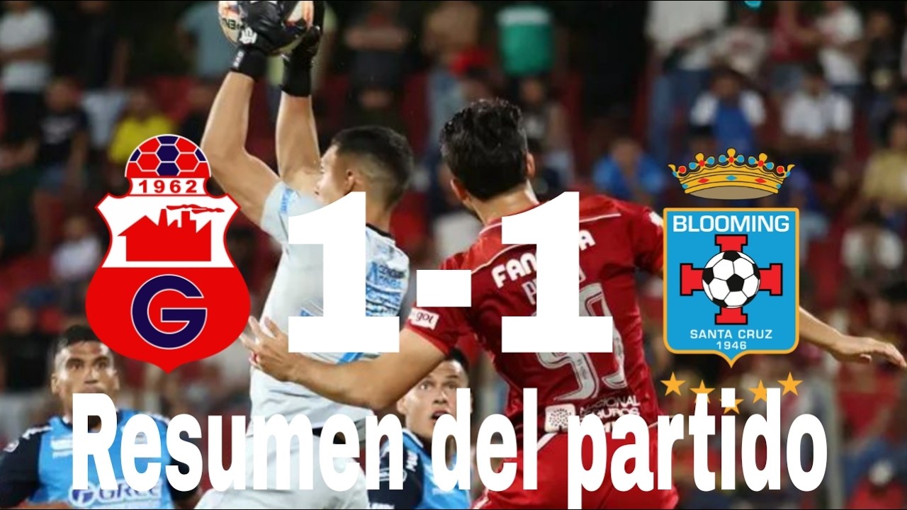 Guabirá vs Blooming ภาพวิดีโอไฮไลท์ฟุตบอล