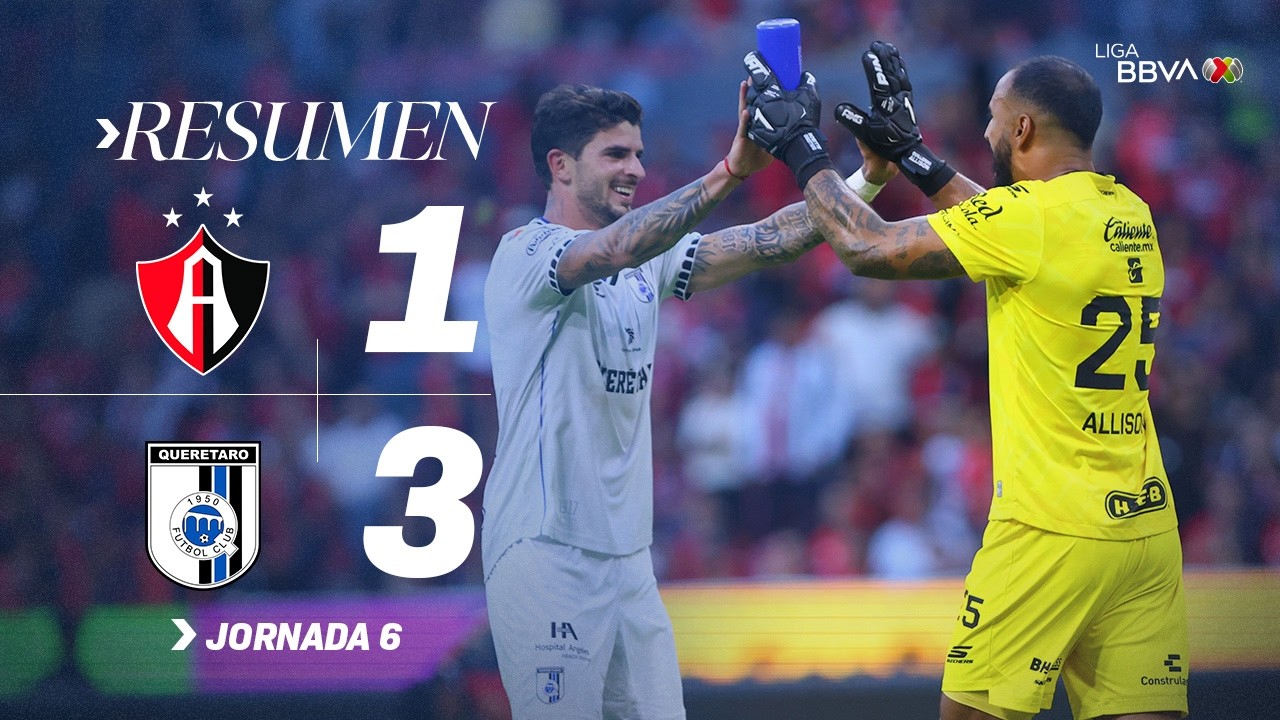 Atlas vs Querétaro ภาพวิดีโอไฮไลท์ฟุตบอล