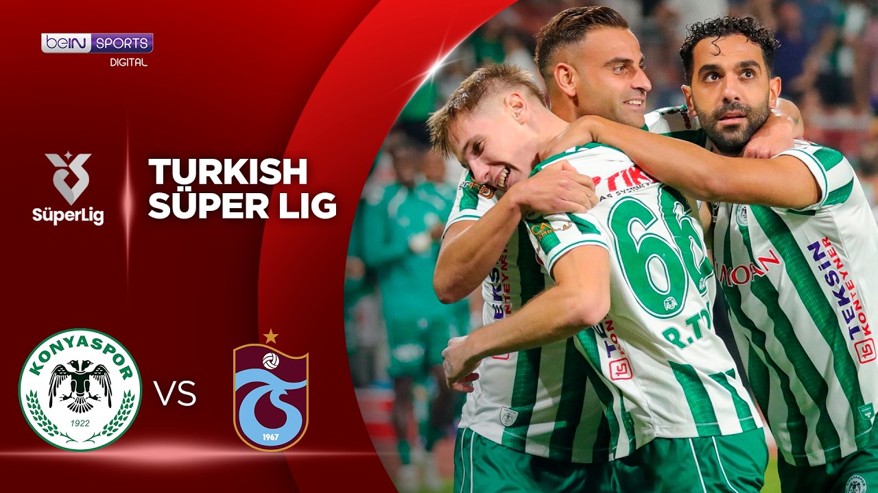 Konyaspor vs Trabzonspor วิดีโอฟุตบอล
