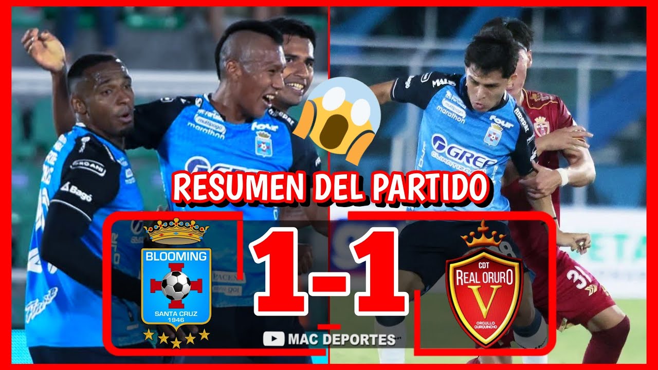Blooming vs Real Oruro วิดีโอฟุตบอล