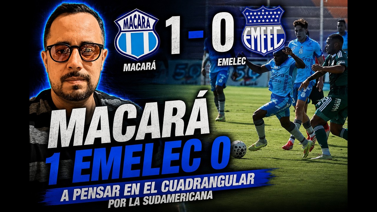 Macará vs Emelec วิดีโอฟุตบอล
