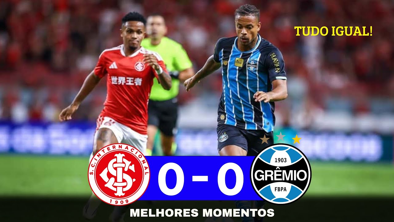 Internacional vs Grêmio ภาพวิดีโอไฮไลท์ฟุตบอล