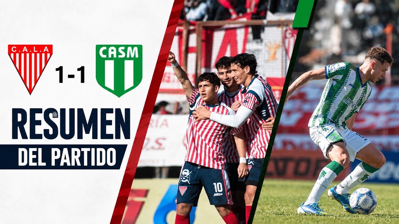 Los Andes vs San Miguel ภาพวิดีโอไฮไลท์ฟุตบอล