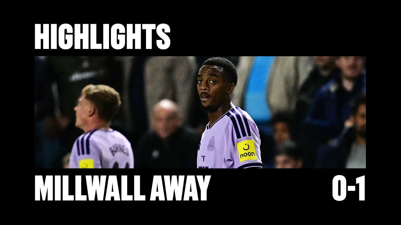 Millwall vs Newcastle United ภาพวิดีโอไฮไลท์ฟุตบอล