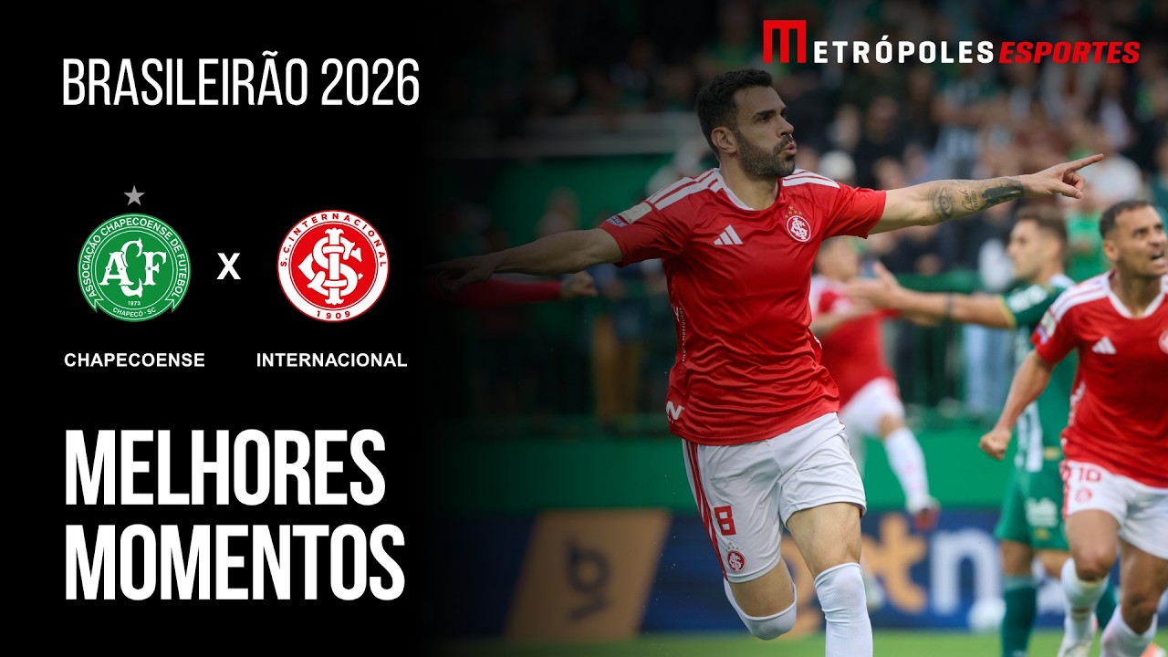 Chapecoense vs Internacional ภาพวิดีโอไฮไลท์ฟุตบอล