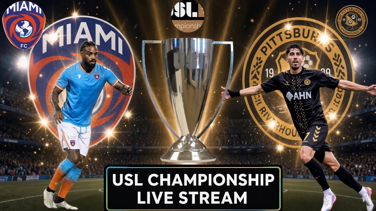 Miami FC vs Pittsburgh Riverhounds ภาพถ่ายทอดสดฟุตบอล