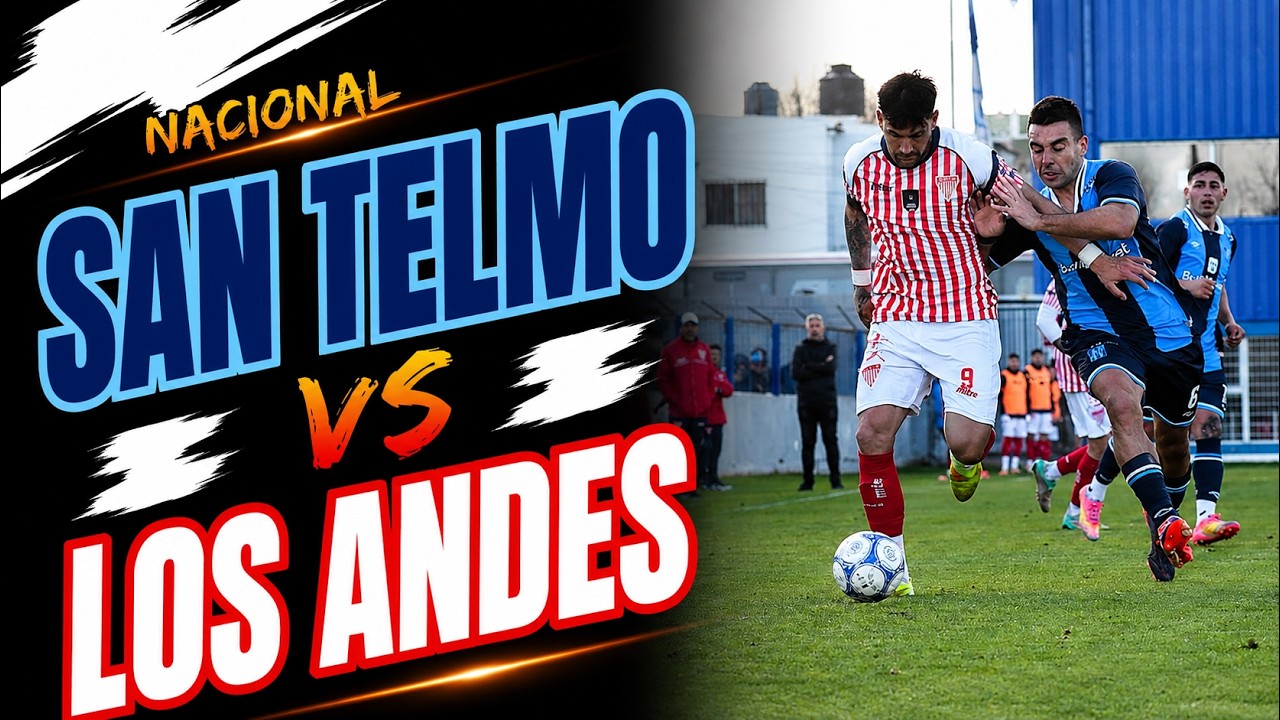 San Telmo vs Los Andes ภาพวิดีโอไฮไลท์ฟุตบอล