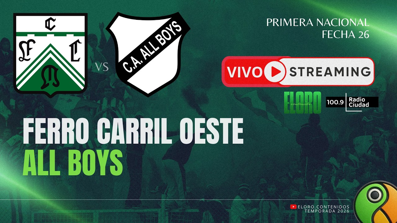 Ferro Carril Oeste vs All Boys ภาพวิดีโอไฮไลท์ฟุตบอล