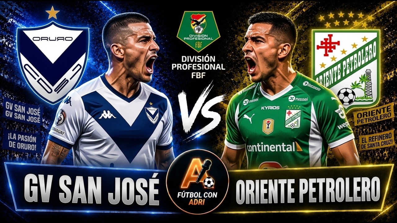 GV San José vs Oriente Petrolero ภาพวิดีโอไฮไลท์ฟุตบอล