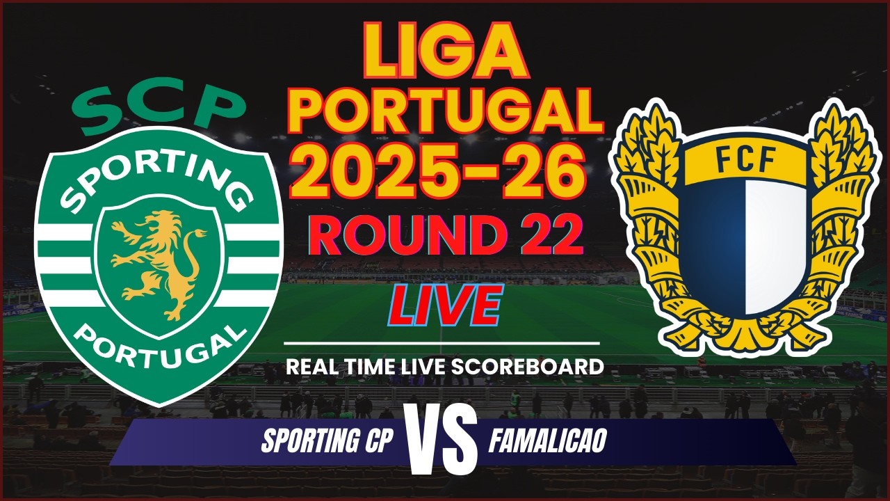 FC Famalicao vs Sporting CP ภาพถ่ายทอดสดฟุตบอล