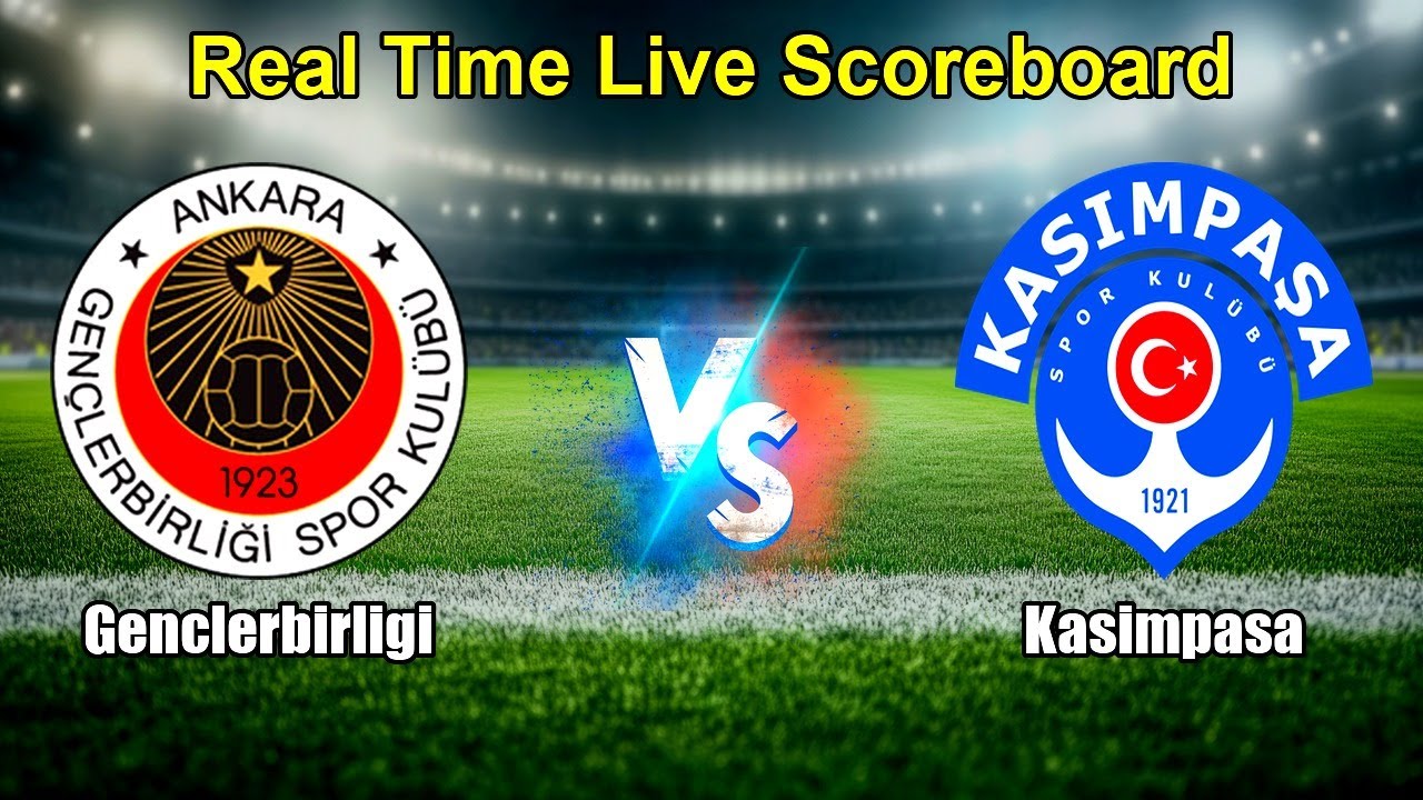 Genclerbirligi vs Kasimpasa ภาพถ่ายทอดสดฟุตบอล
