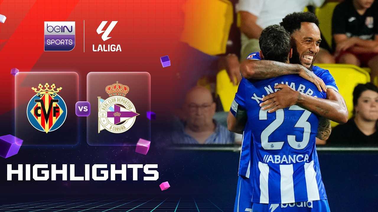 Villarreal vs Deportivo ภาพวิดีโอไฮไลท์ฟุตบอล