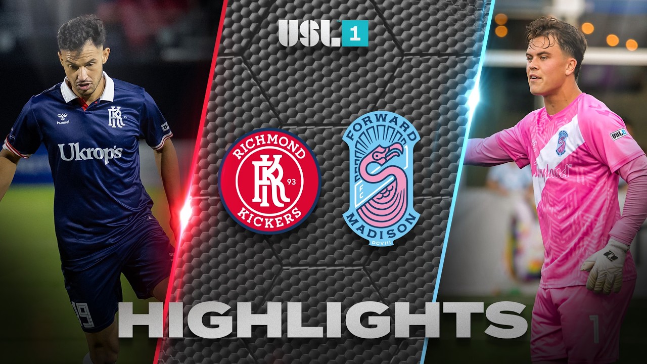 Richmond Kickers vs Forward Madison FC ภาพวิดีโอไฮไลท์ฟุตบอล