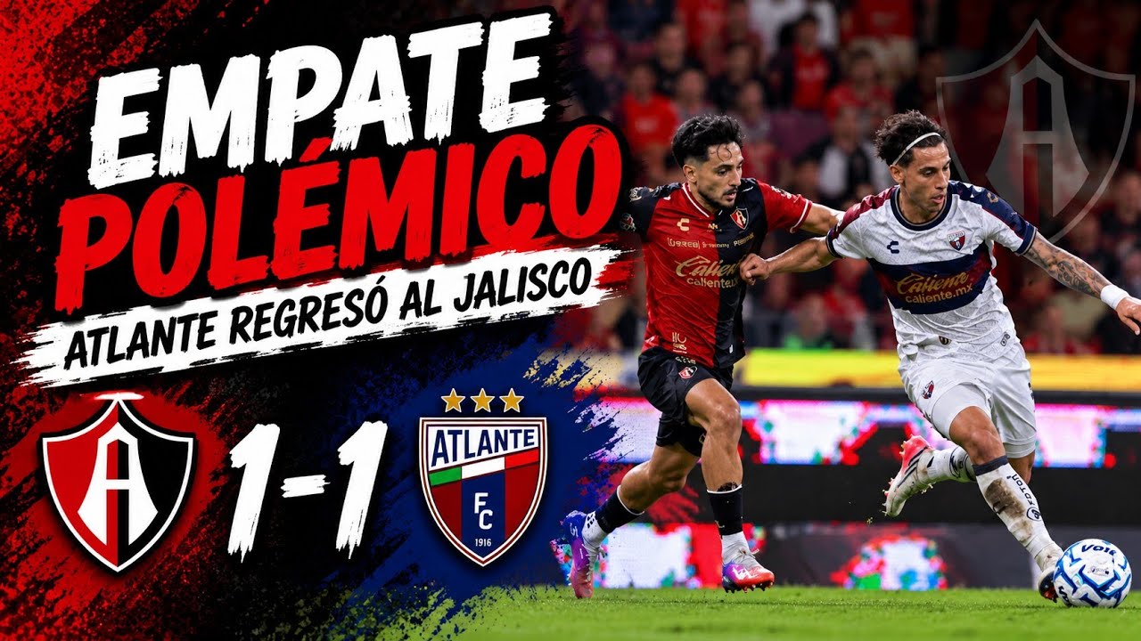 Atlas vs Atlante ภาพวิดีโอไฮไลท์ฟุตบอล