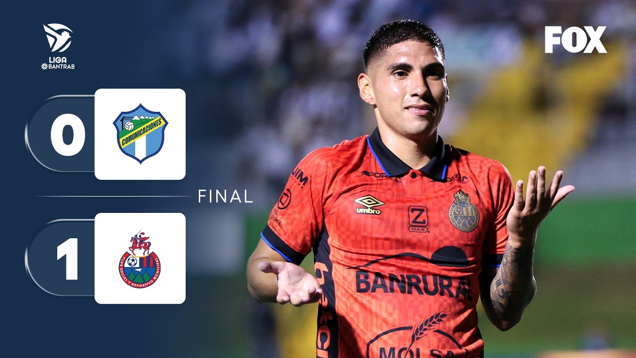 Comunicaciones vs Municipal ภาพวิดีโอไฮไลท์ฟุตบอล