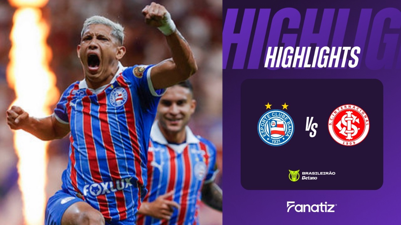 Bahia vs Internacional ภาพวิดีโอไฮไลท์ฟุตบอล