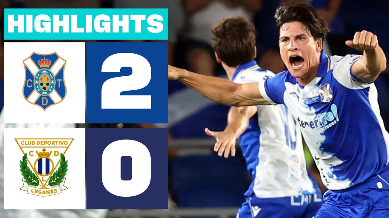 Tenerife vs Leganés ภาพวิดีโอไฮไลท์ฟุตบอล