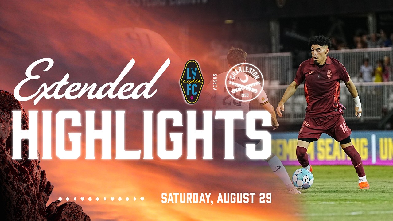 Las Vegas Lights FC vs Charleston Battery วิดีโอฟุตบอล