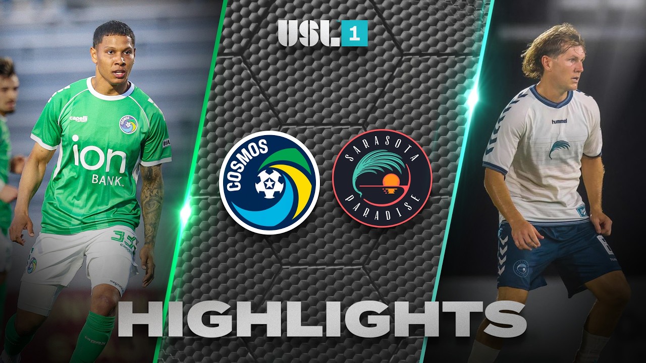 New York Cosmos vs Sarasota Paradise ภาพวิดีโอไฮไลท์ฟุตบอล