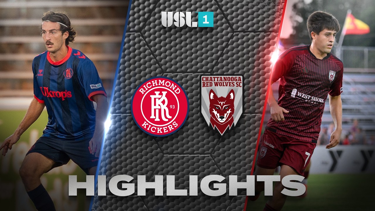 Richmond Kickers vs Chattanooga Red Wolves ภาพวิดีโอไฮไลท์ฟุตบอล