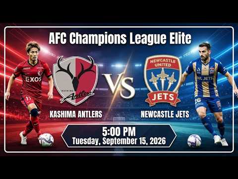 Kashima Antlers vs Newcastle Jets วิดีโอฟุตบอล