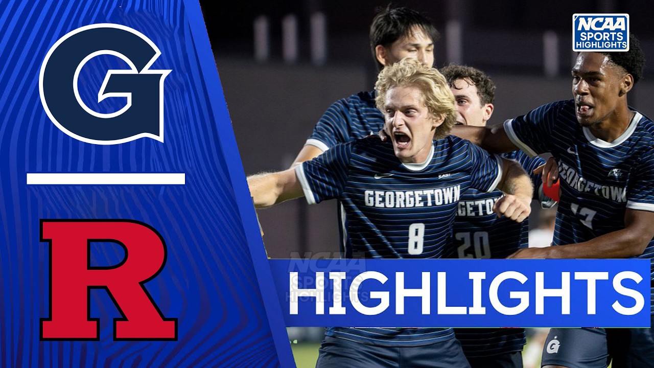 Georgetown vs Rutgers ภาพวิดีโอไฮไลท์ฟุตบอล