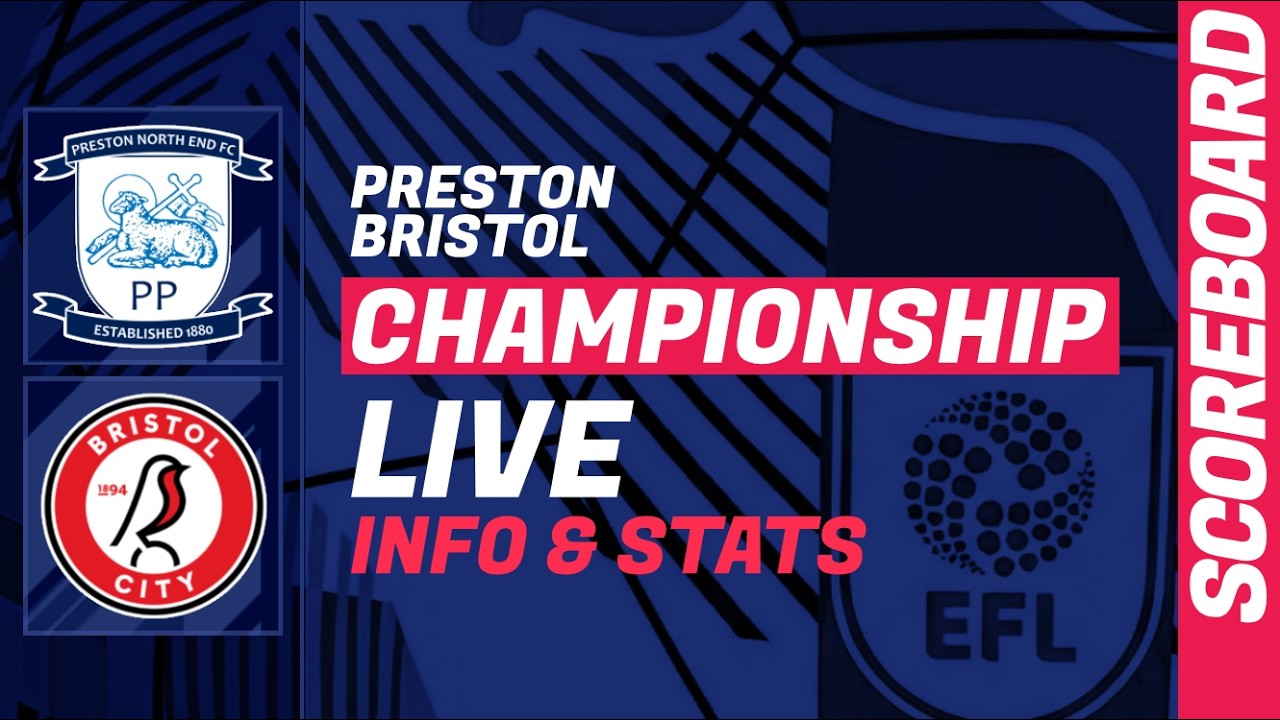 Preston North End vs Bristol City ภาพถ่ายทอดสดฟุตบอล