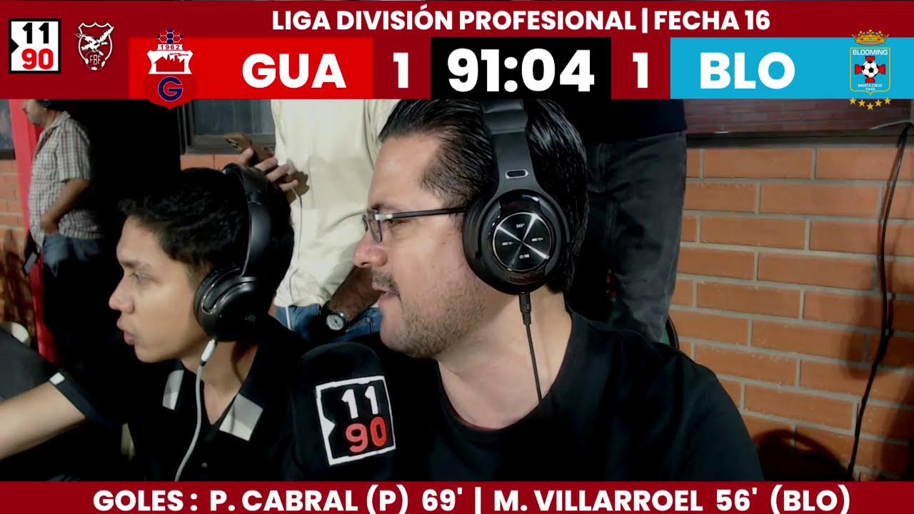 Guabirá vs Blooming ภาพวิดีโอไฮไลท์ฟุตบอล