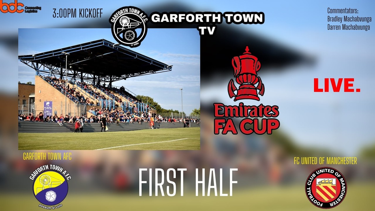 Garforth Town vs FC United of Manchester ภาพวิดีโอไฮไลท์ฟุตบอล