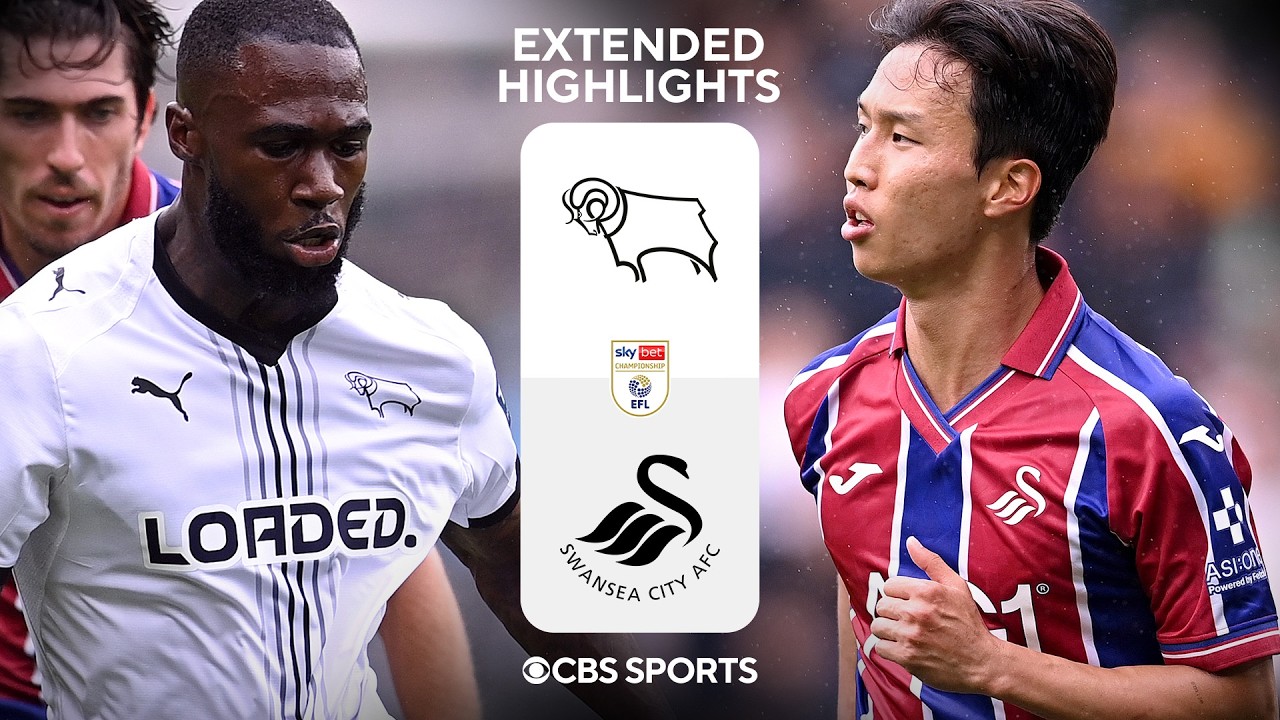 Derby County vs Swansea City วิดีโอฟุตบอล