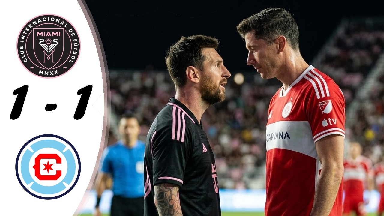 Chicago Fire FC vs Inter Miami CF ภาพวิดีโอไฮไลท์ฟุตบอล