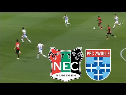 PEC Zwolle vs NEC Nijmegen ภาพถ่ายทอดสดฟุตบอล