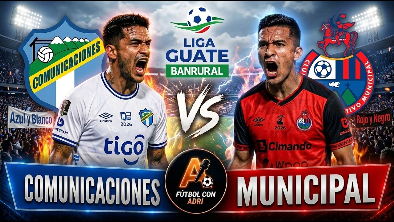 Comunicaciones vs Municipal วิดีโอฟุตบอล