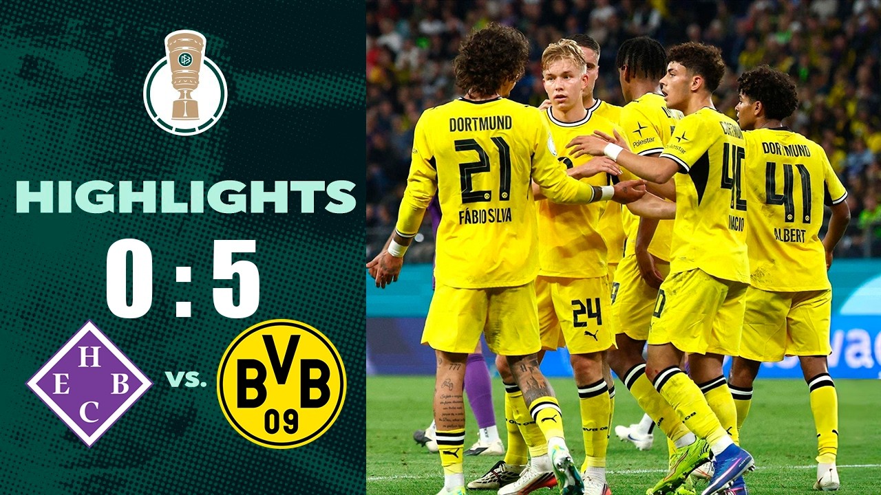 HEBC Hamburg vs Borussia Dortmund ภาพวิดีโอไฮไลท์ฟุตบอล