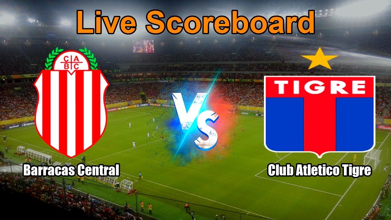 Tigre vs Barracas Central ภาพถ่ายทอดสดฟุตบอล