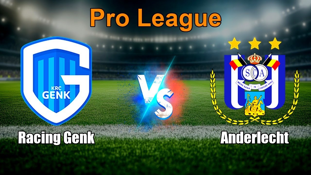 Anderlecht vs Racing Genk ภาพถ่ายทอดสดฟุตบอล