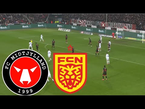 FC Midtjylland vs FC Nordsjælland ภาพวิดีโอไฮไลท์ฟุตบอล