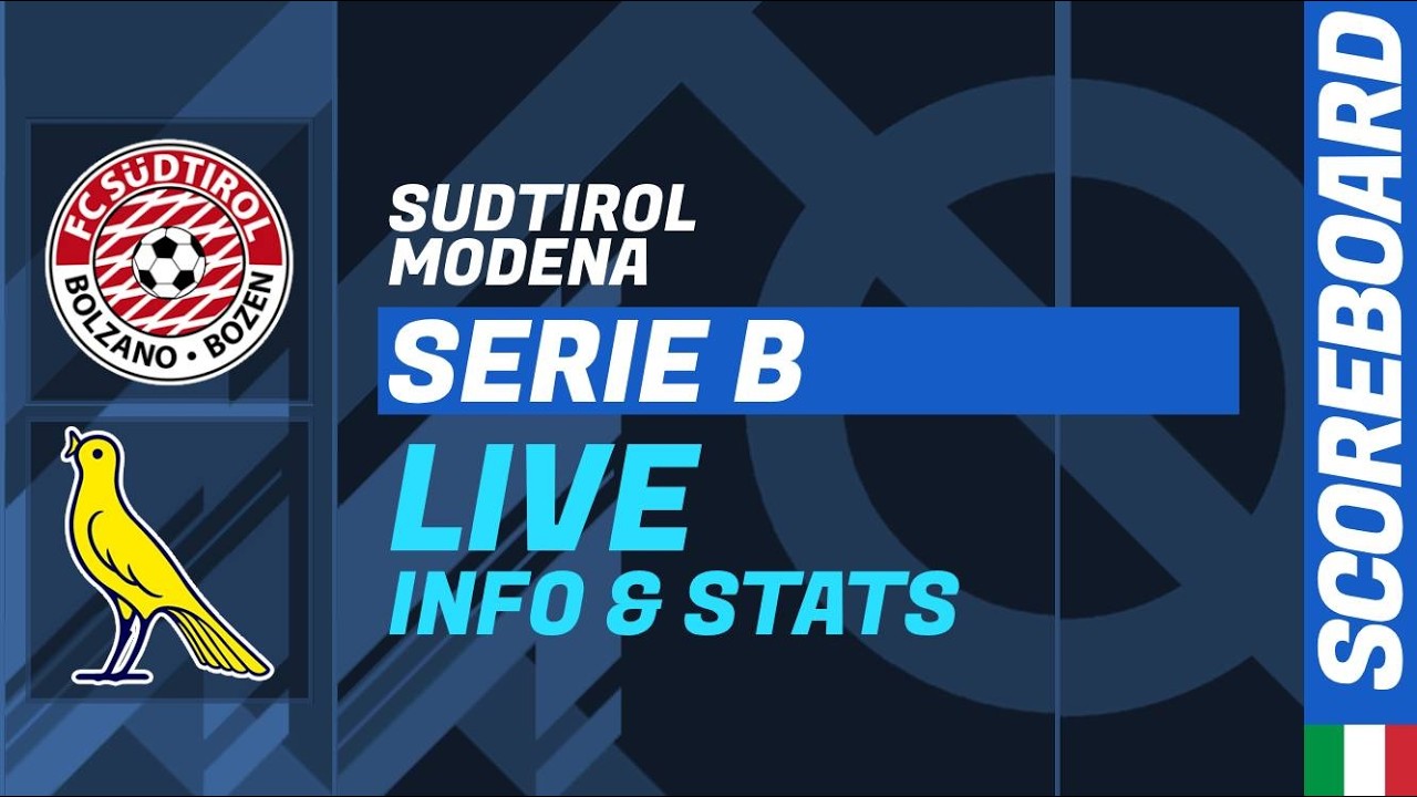 Sudtirol vs Modena ภาพถ่ายทอดสดฟุตบอล