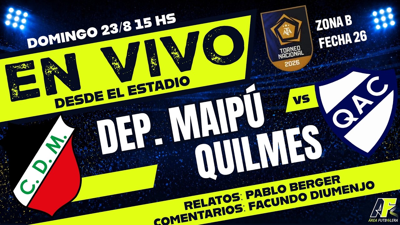 Deportivo Maipú vs Quilmes ภาพวิดีโอไฮไลท์ฟุตบอล