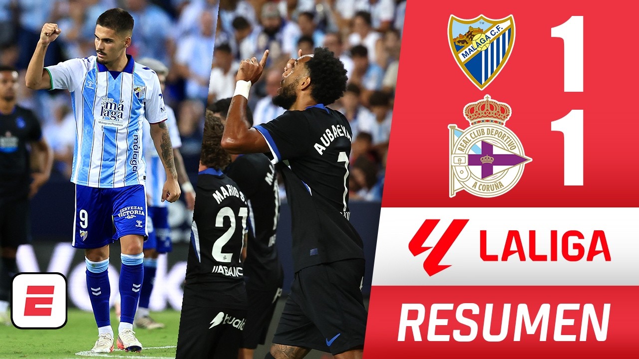 Málaga vs Deportivo ภาพวิดีโอไฮไลท์ฟุตบอล