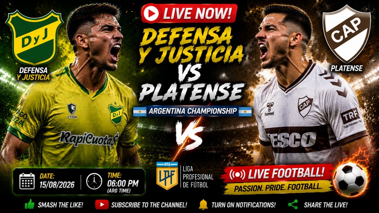 Defensa y Justicia vs Platense ภาพถ่ายทอดสดฟุตบอล