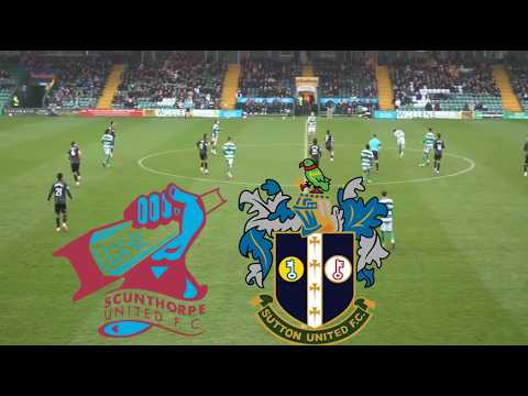 Sutton United vs Scunthorpe United ภาพถ่ายทอดสดฟุตบอล