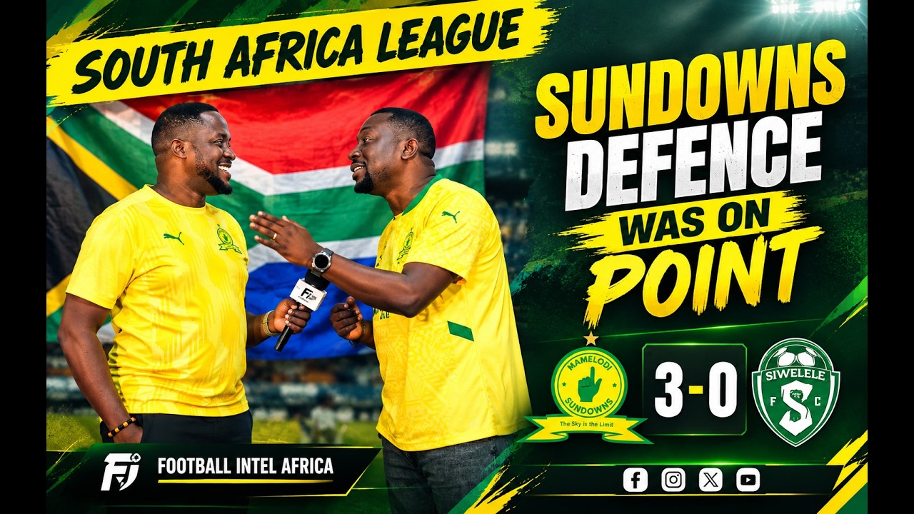 Mamelodi Sundowns vs Siwelele วิดีโอฟุตบอล