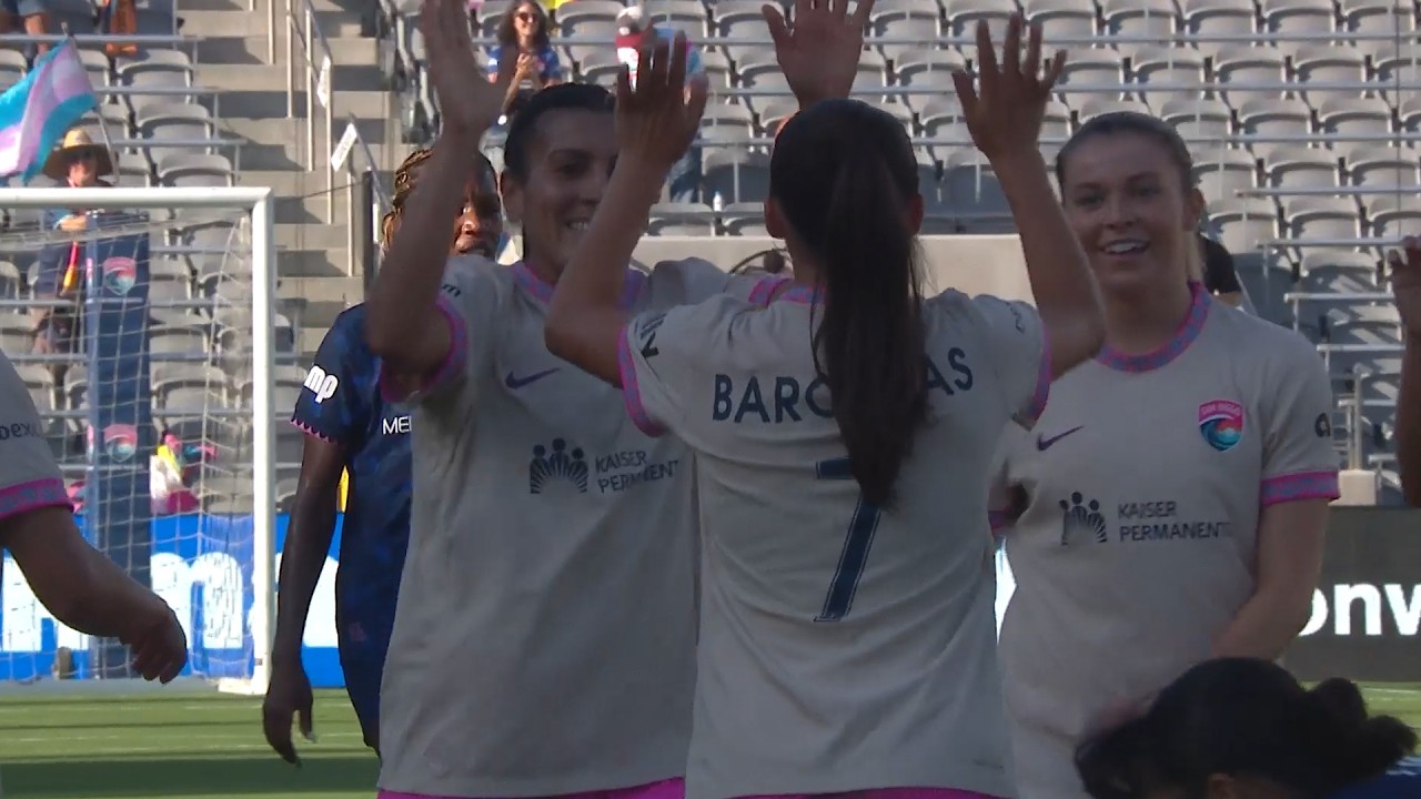 San Diego Wave FC vs North Carolina Courage วิดีโอฟุตบอล