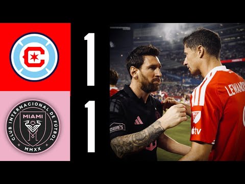 Chicago Fire FC vs Inter Miami CF ภาพวิดีโอไฮไลท์ฟุตบอล