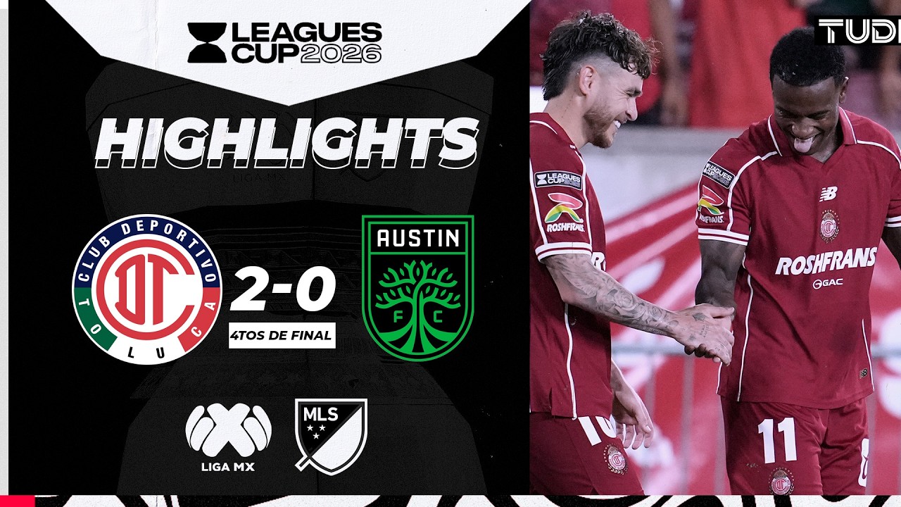 Toluca vs Austin FC ภาพวิดีโอไฮไลท์ฟุตบอล