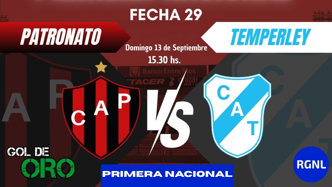 Patronato vs Temperley ภาพวิดีโอไฮไลท์ฟุตบอล