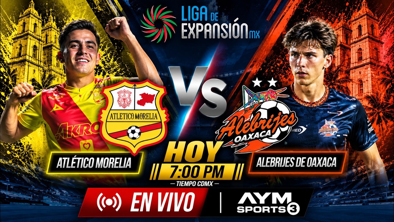 Club Atlético Morelia vs Alebrijes de Oaxaca วิดีโอฟุตบอล