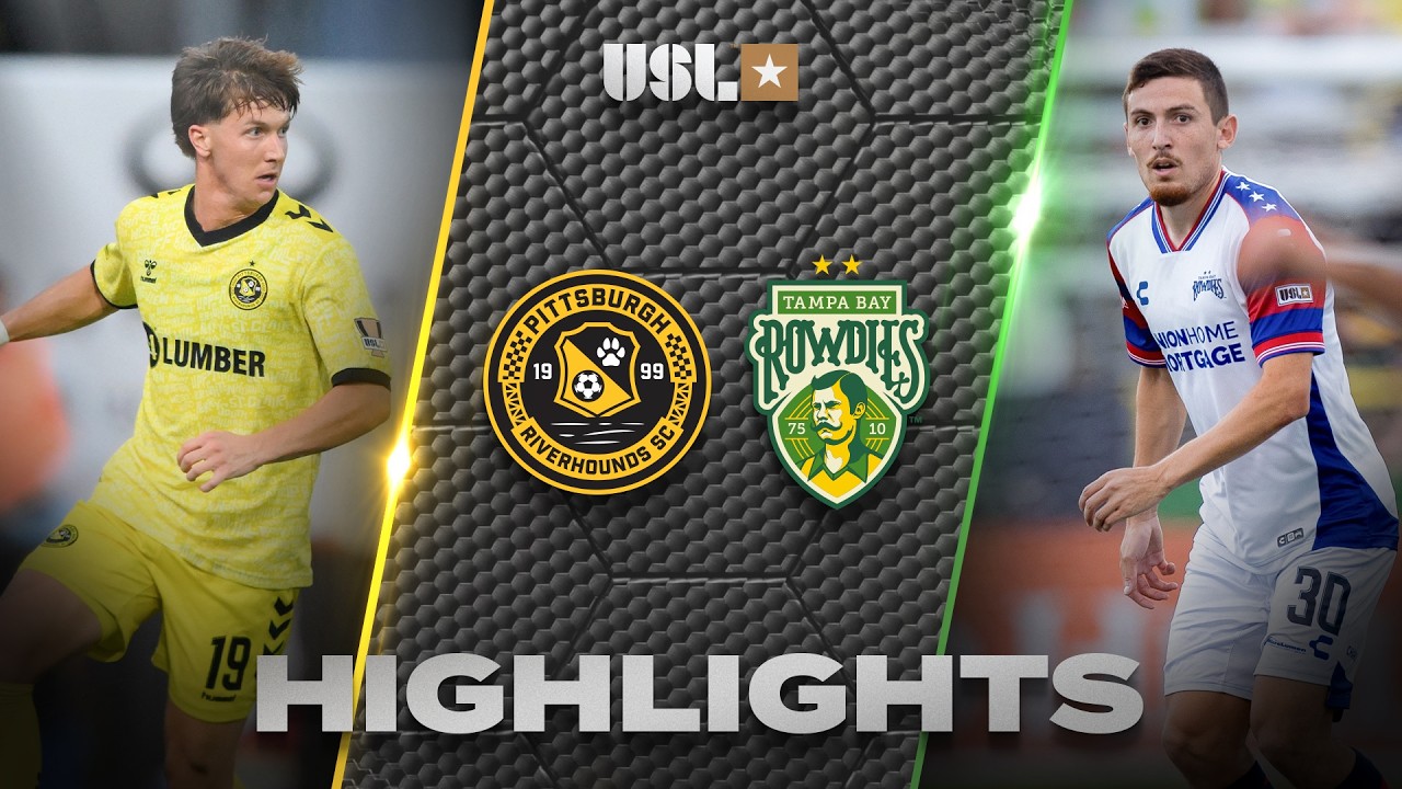 Pittsburgh Riverhounds vs Tampa Bay Rowdies ภาพวิดีโอไฮไลท์ฟุตบอล